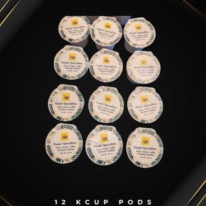 100% Kona Coffee K-cups - Medium Roast - Hawaiian Single Serve Pods (12  Pack) - Etsy India