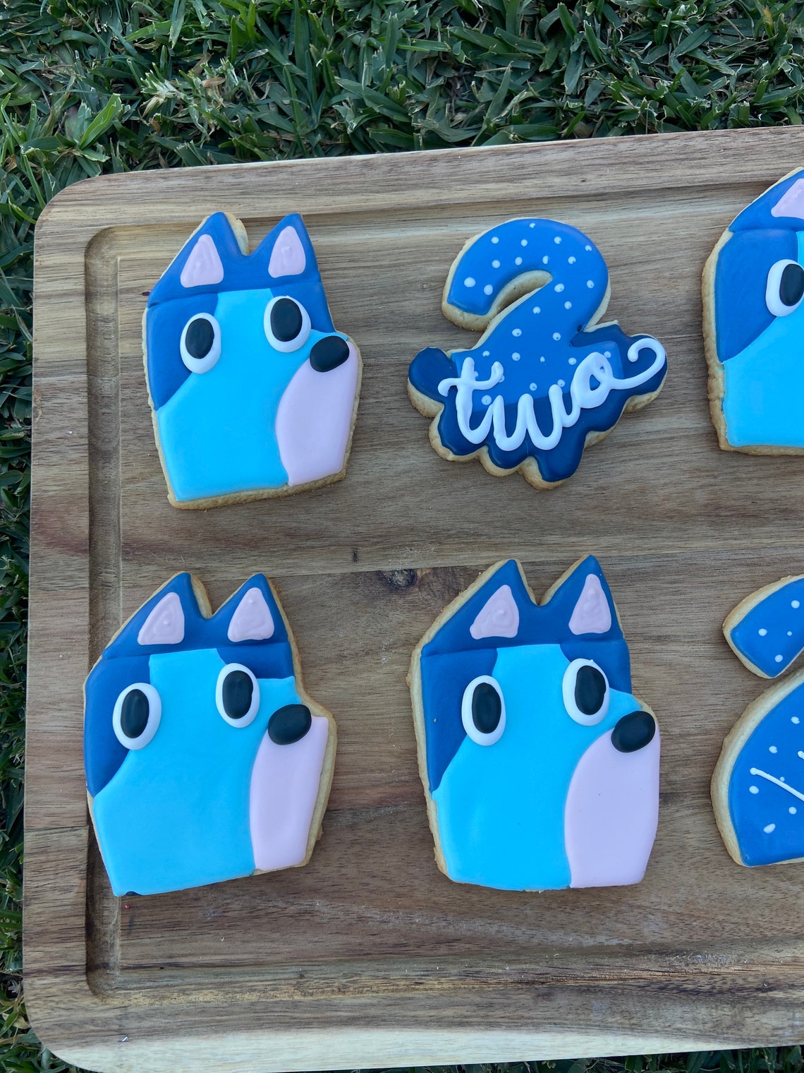 Bluey Cookies / Bluey Sugar Cookies / Bluey Inspired Cookies Etsy