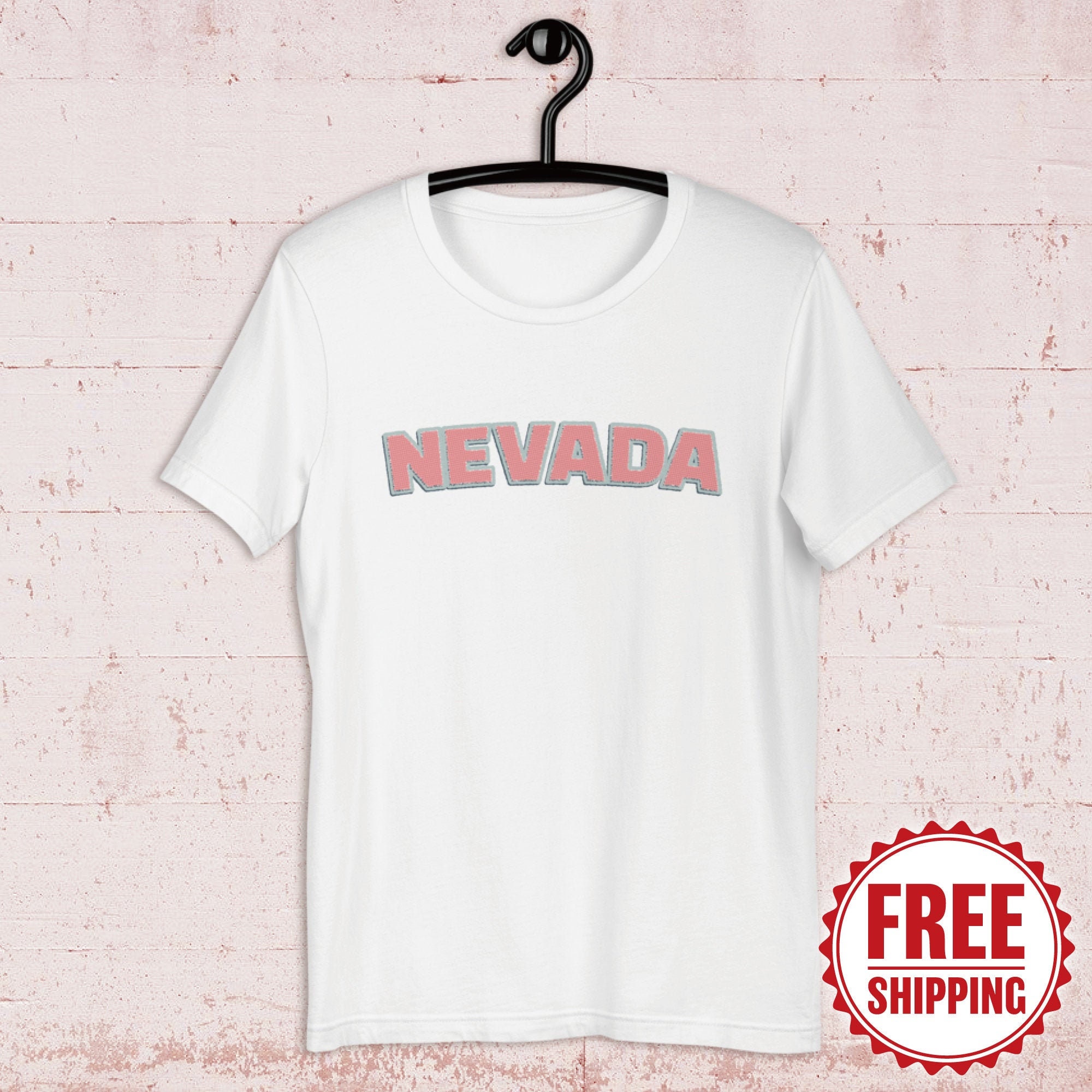 NEVADA tee shirt l State of Nevada The Silver State shirt l Etsy