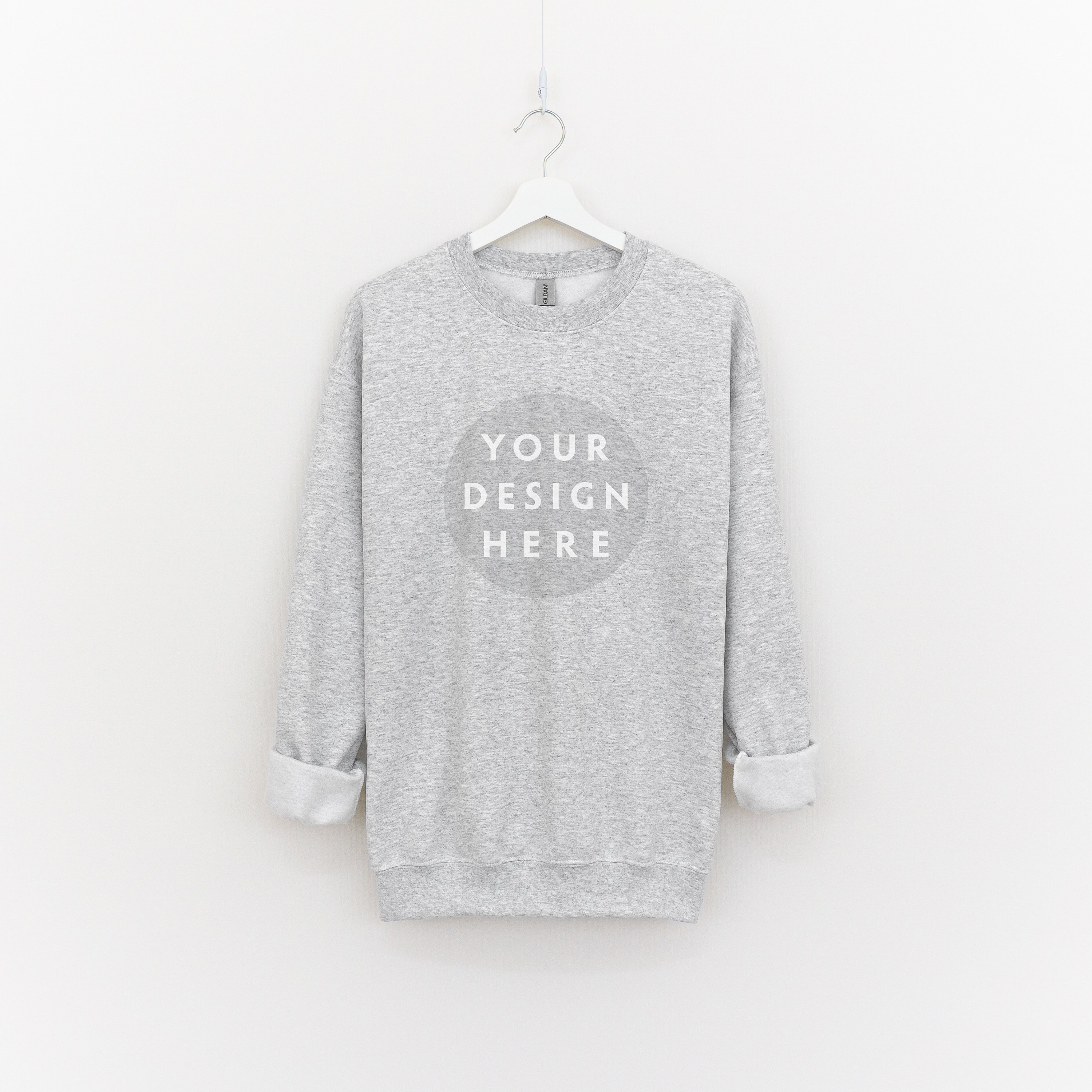 PEOPLE1 SWEAT TOPS / ASH GRAY　XL Gildan Sweatshirt PEOPLE 1 SWEAT TOPS / ASH GRAY XL Fashion Gildan