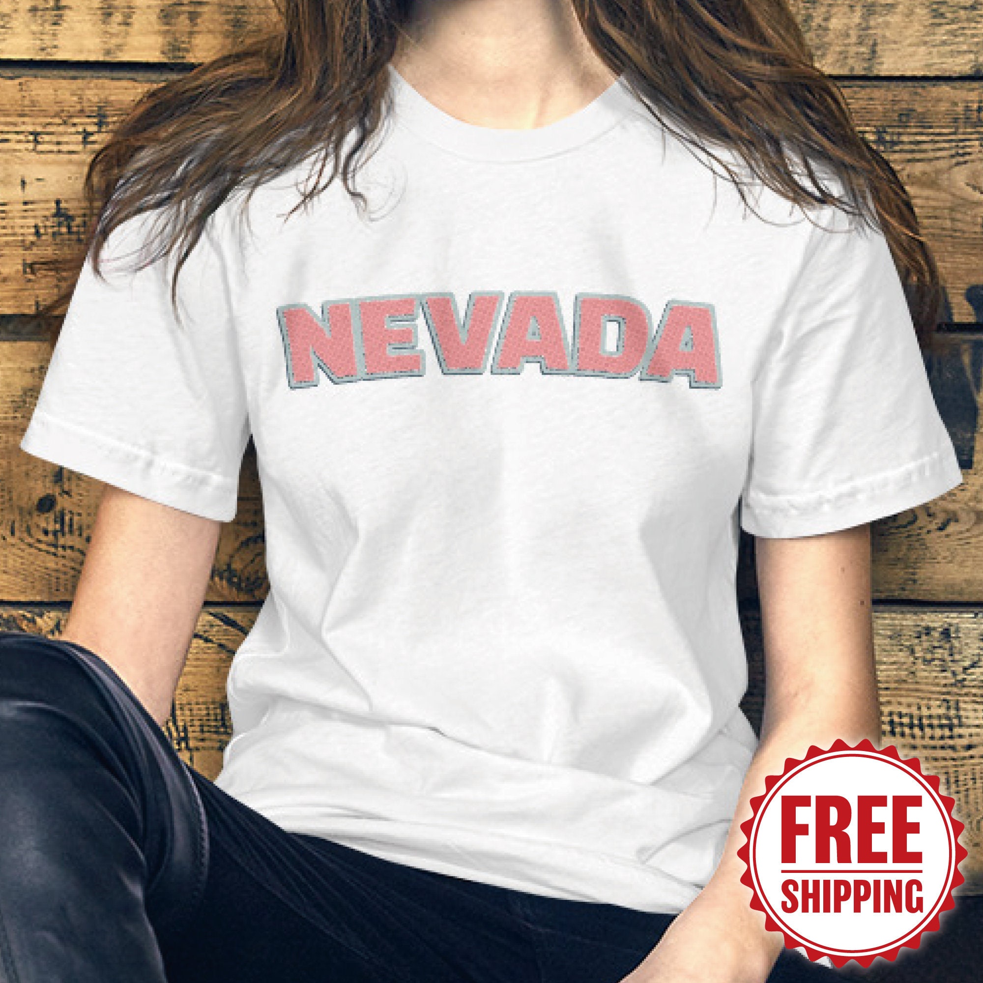 NEVADA tee shirt l State of Nevada The Silver State shirt l Etsy