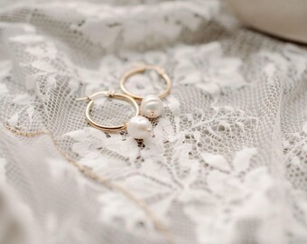 Set Di Gioielli Con Perle AILUOR – Collana E Orecchini Finti D'acqua Dolce, Argento, Per Matrimonio E Sposa