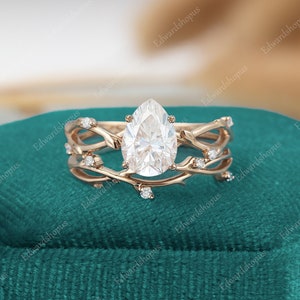 3stk Paare Ring Set für Männer und Frauen, Moissanite Verlobungsring Set, Männer Ehering, Ehering Set, Vintage Diamant Braut Set women bridal set