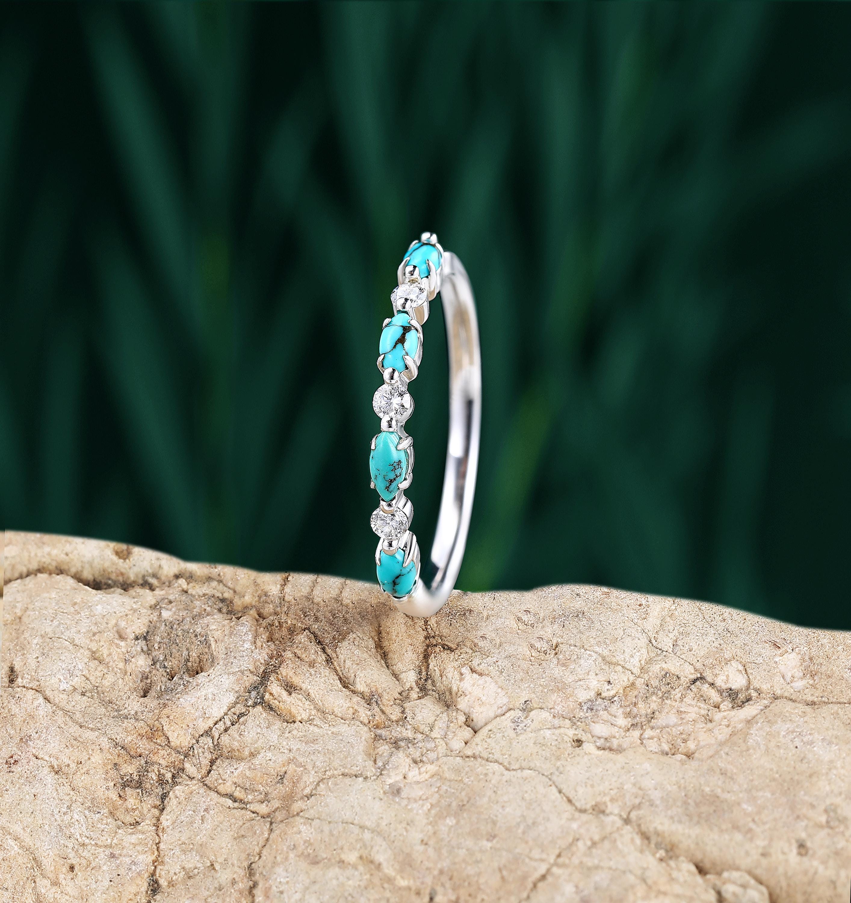 Turquoise Engagement Ring