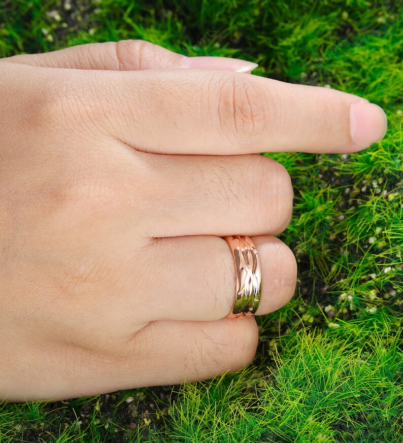 3pcs Couples Ring Set for Men and Women Ruby Wedding Ring Etsy