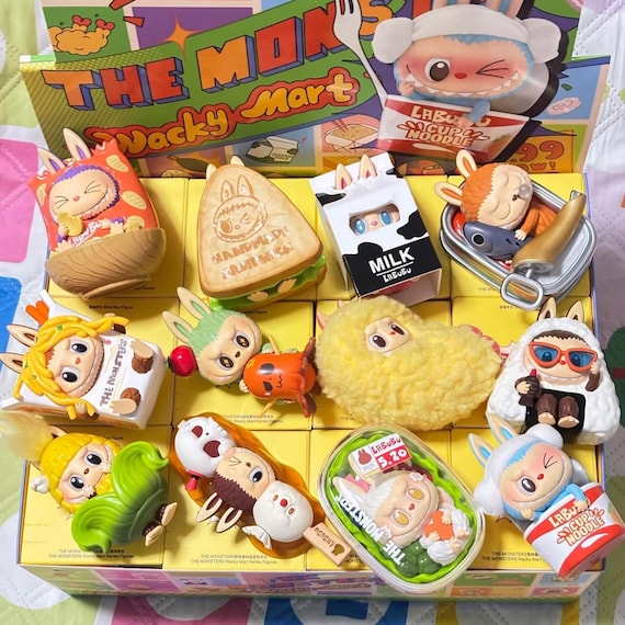 The Monsters Wacky Mart LABUBU Blind Box Figures - Etsy