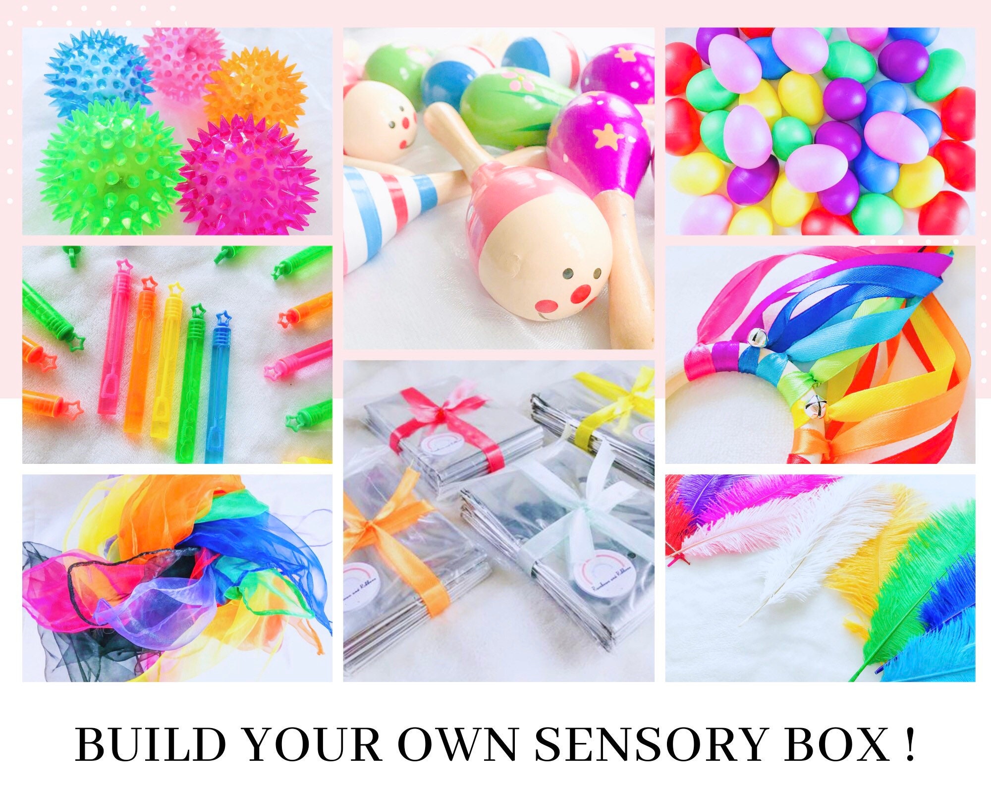 Baby sensory box Build your own baby sensory box Create Etsy
