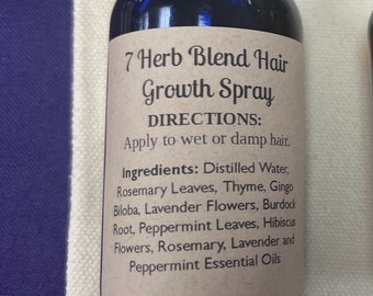 7 Herb Blend Hair Growth Spray (New Formula)