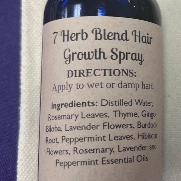 7 Herb Blend Hair Growth Spray (New Formula)