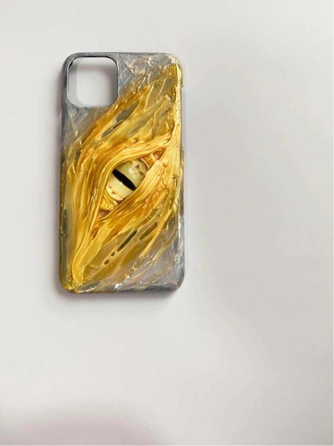  Techypop- Blood Eyeball 100% Handmade Designer iPhone Case ( iPhone 12) : Handmade Products