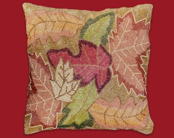 Beaded Pillow Cover Etsy