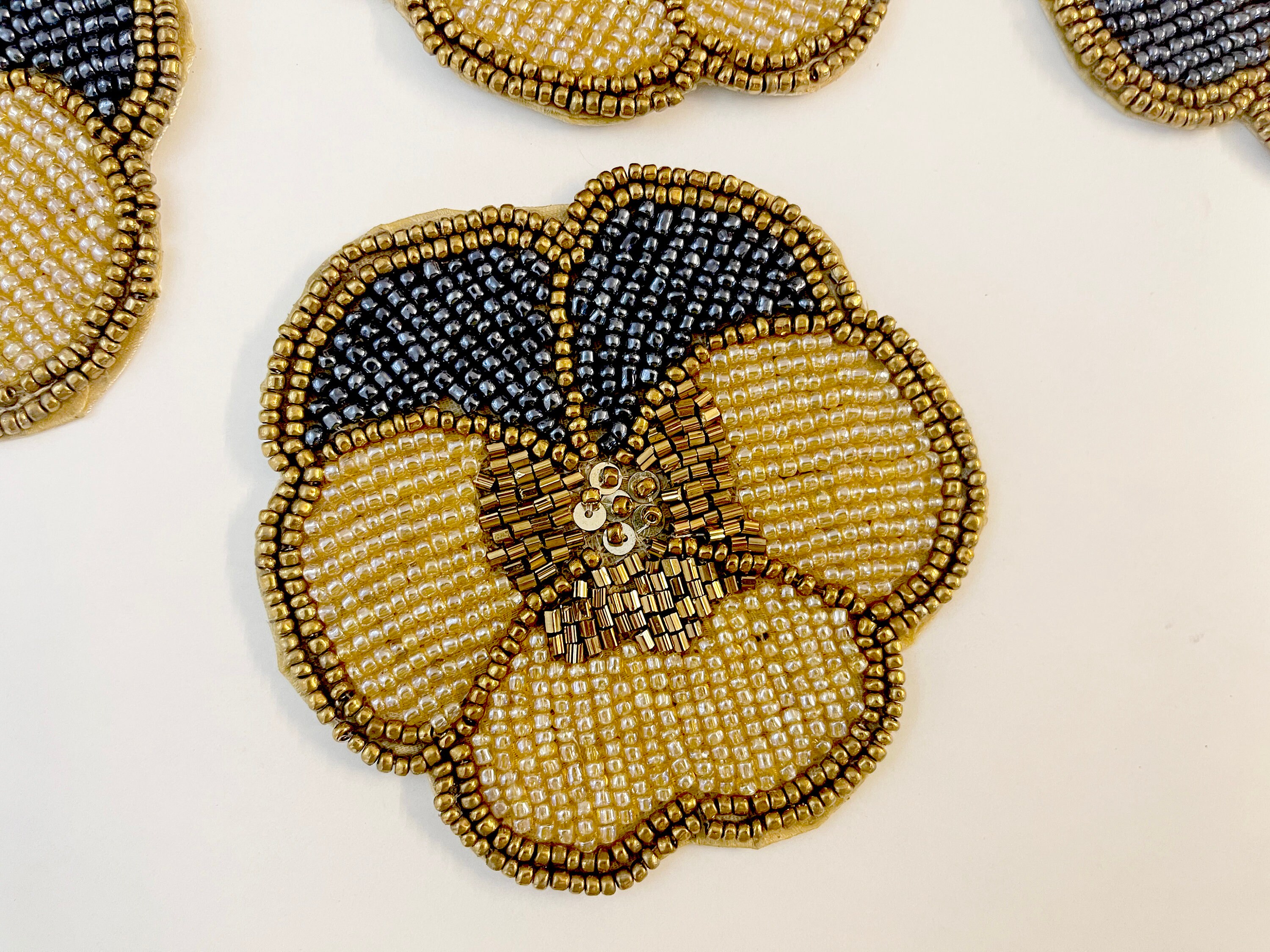 Coasters set of 4/6 drink coasters beaded coasters gift for Etsy