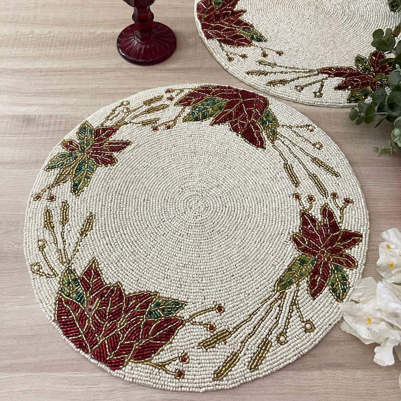 Enlivenstores Beaded Placemat - Thumbnail 3