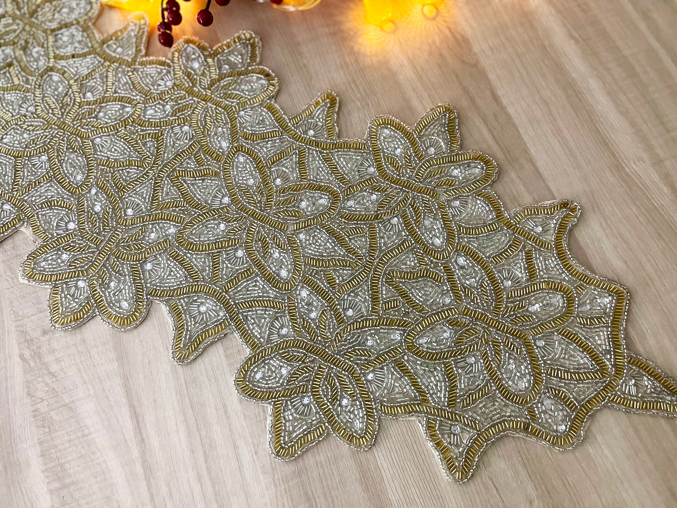 table runner 金彩「瑞雲」　帯リメイク table runner 金彩「瑞雲」 帯リメイク - メルカリ