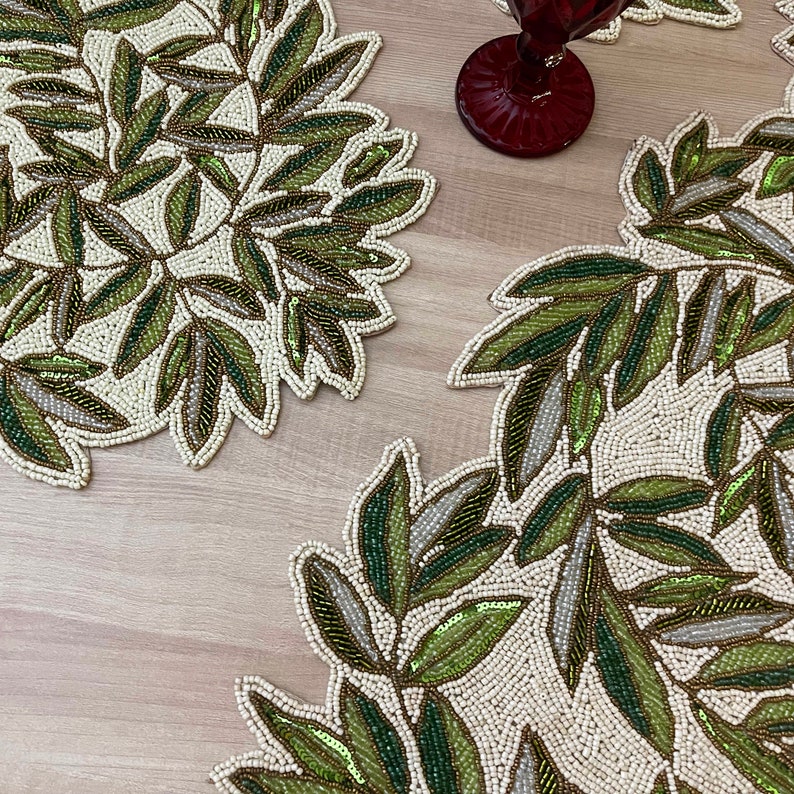 Handmade Table Runner, Leaves Vine Creeper, 13x36 Inch - Etsy