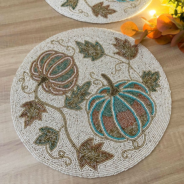 Pumpkin Placemat Etsy