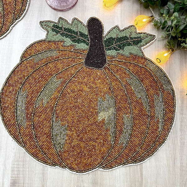 Pumpkin Placemat Etsy