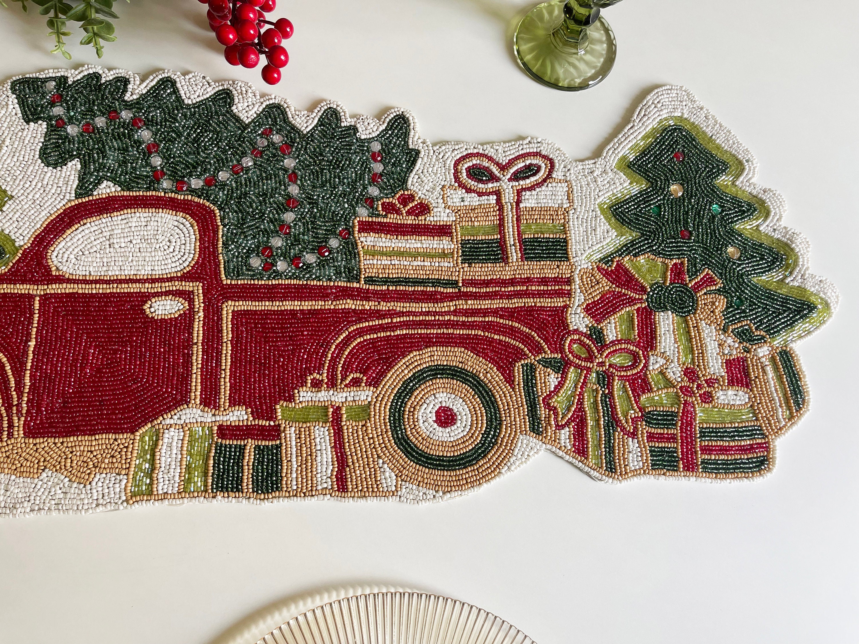 Christmas Special Beaded Runner Gift for Her Etsy