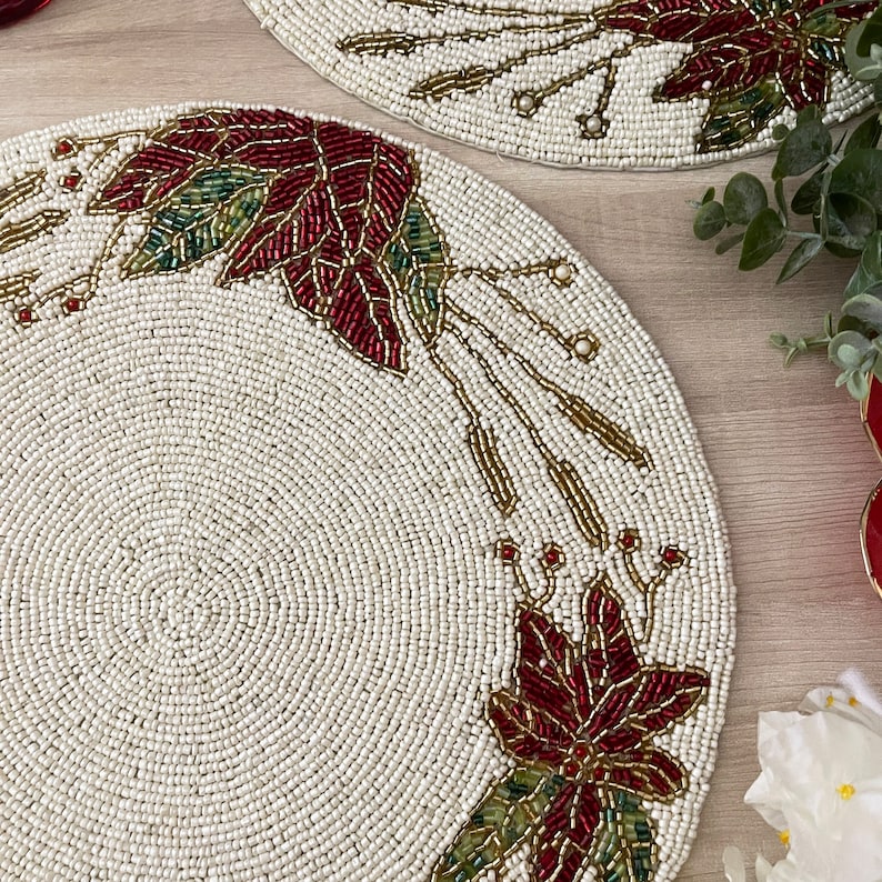 Enlivenstores Beaded Placemat - Thumbnail 5