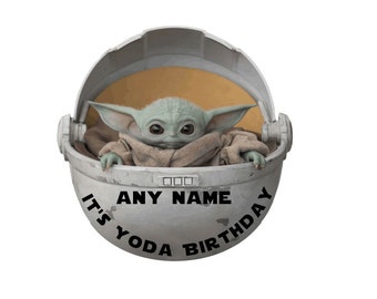 Yoda Cake Topper Etsy