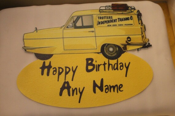 7.5" Only Fools And Horses Personalised Edible PRE CUT ICING Cake Topper