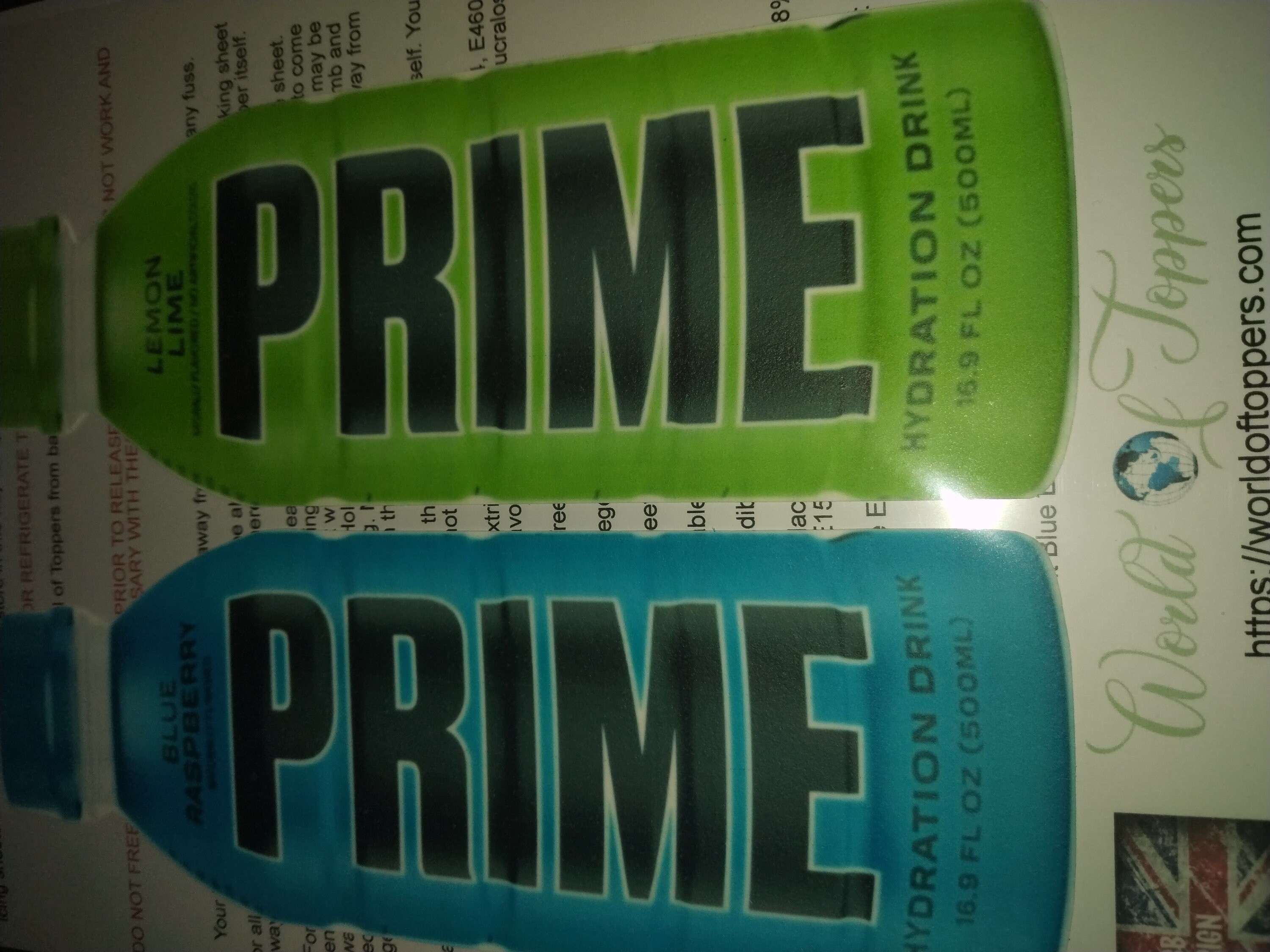 Prime Hydration Drink Themed Edible Cake Toppers Prime Themed Etsy