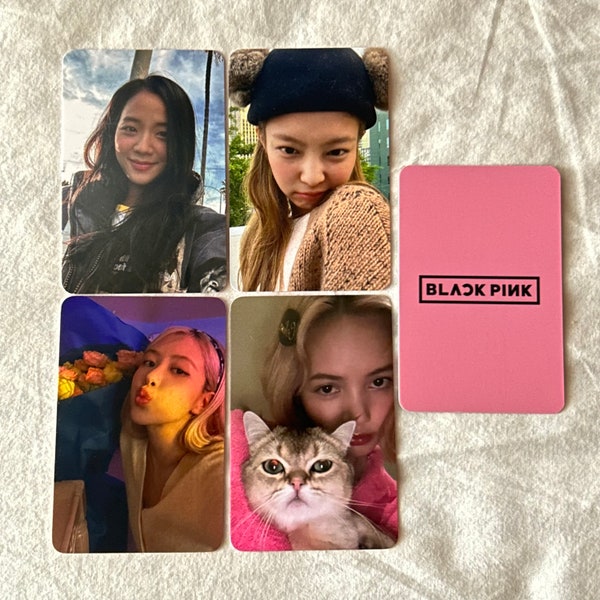 Blackpink Ice Cream Photocards. Etsy Canada