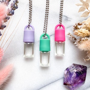 Spring Collection Silicone Rollerball Necklaces