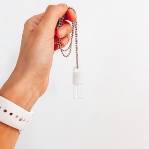 Glow in the Dark Rollerball Necklace