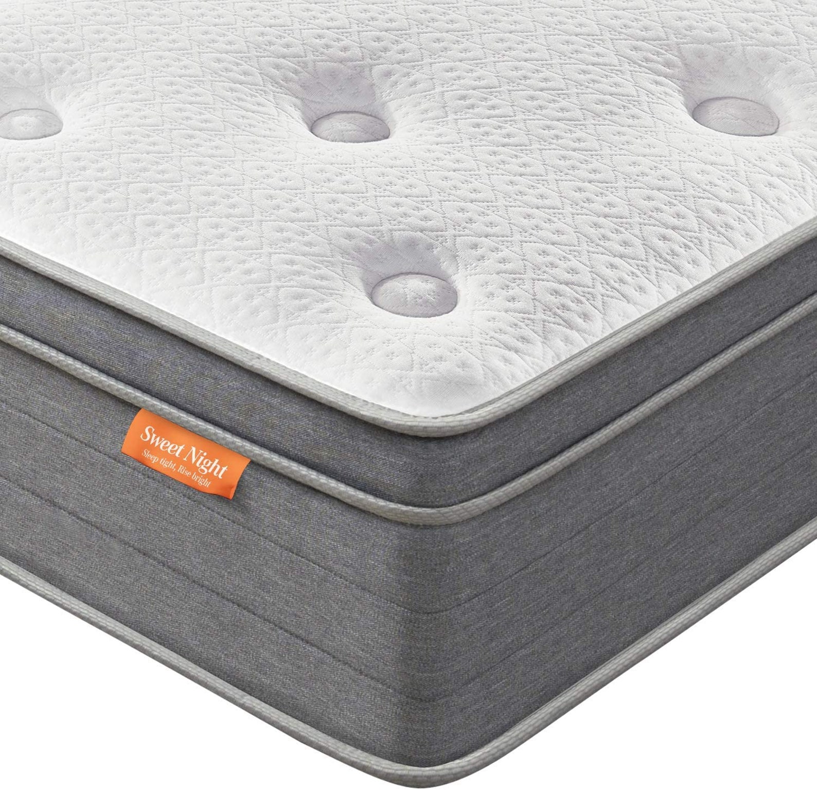 12 Inch Soft Pillow Top Queen Size Mattress Individually Etsy