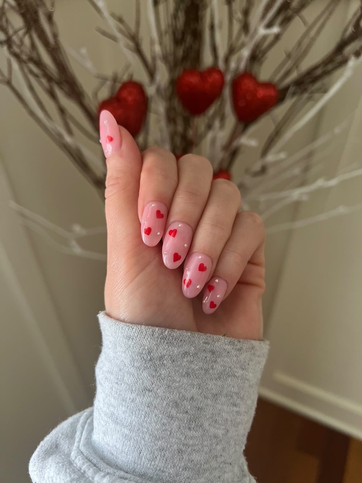 Press on Nails Classy Valentines Set Short Round Pictured - Etsy Press on Nails Classy Valentines Set Short Round Pictured - Etsy
