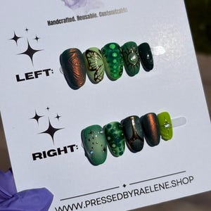 Press On Nails | Spring vibe | short almond