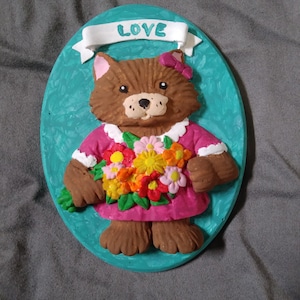 Teddybär Platte