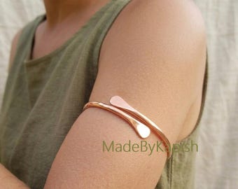 Copper Anklet Upper Arm Band Adjustable Jewelry