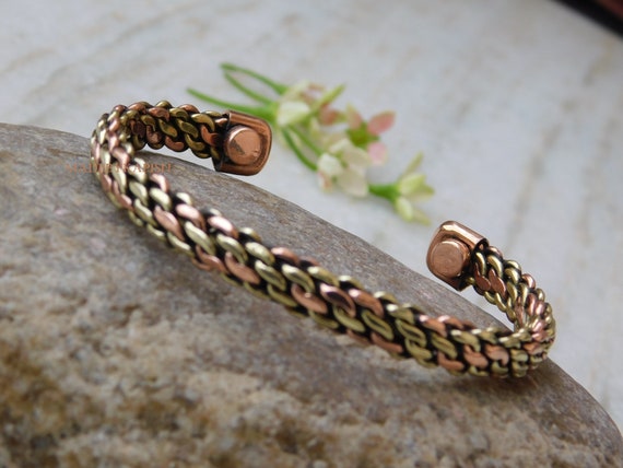 Mens copper bracelet for arthritis outlet