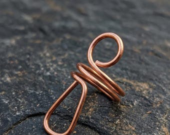 Pure Copper Arthritis Splint Ring, PIP DIP Joint Support ,Healing Jewelry
