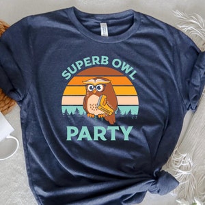 Superb Owl Party What We Do In The Shadows Unisex Vintage T-Shirt, Superb Owl Shirt, What We Do In The Shadows Shirt, Owl Party Shirt