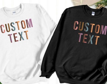 Personalized Leopard Print Shirt: Custom Animal Print Tee