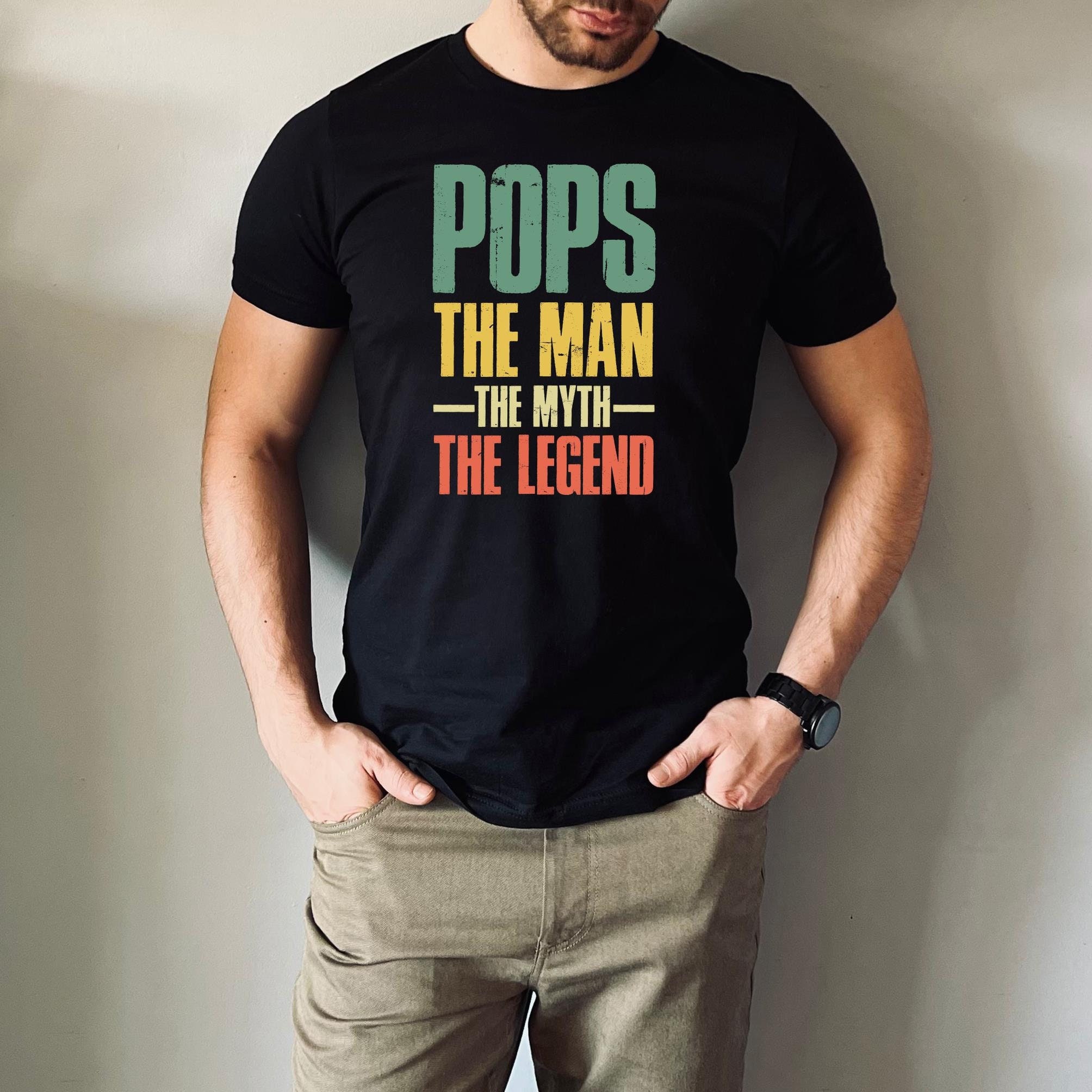 LA Rams and LA Dodgers and LA Lakers Dad The Man The Myth The Legend Gifts  T-Shirt - Kaiteez
