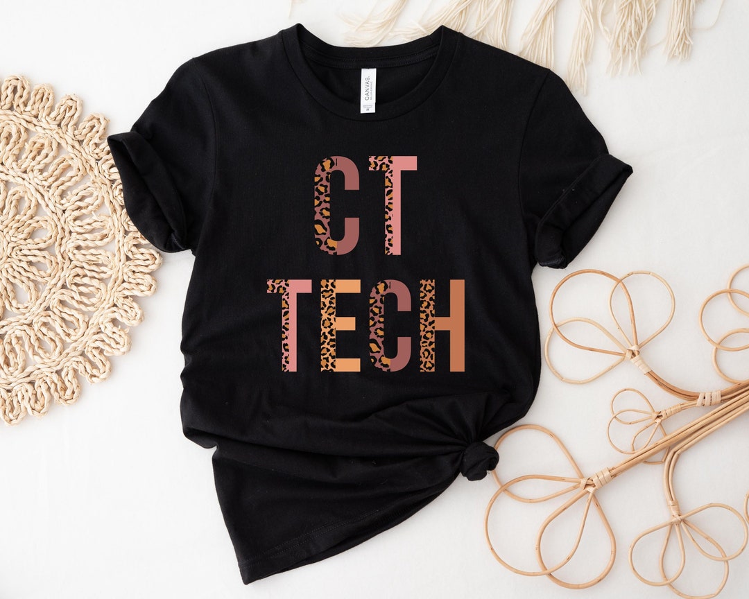 Computed Tomography CT Tech Shirt, Radiology Gift, CT Scan Tech Tee ...