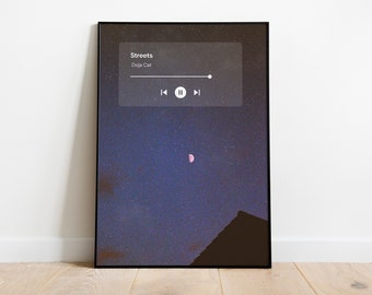 Doja Cat Streets Music Player Photography Print (digital Download