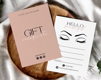Gift Certificate Template Gift Voucher Template Gift - Etsy