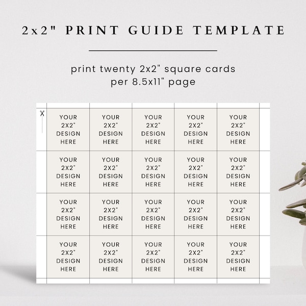Print Template - Etsy