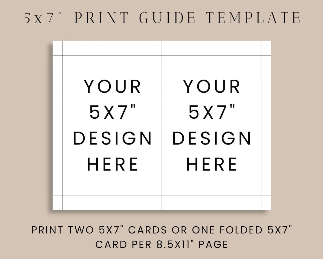 5x7 Portrait Invitation Card Printing Template 5x7 Greeting Etsy 5x7 Portrait Invitation Card Printing Template 5x7 Greeting Etsy