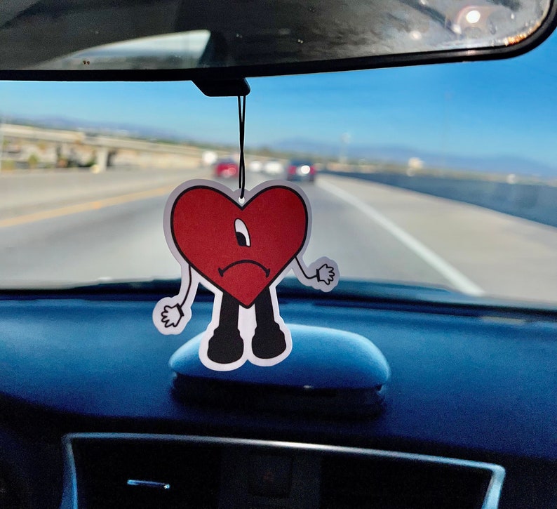 Bad Bunny Car Air Freshener Bad Bunny Air Freshener Un Etsy