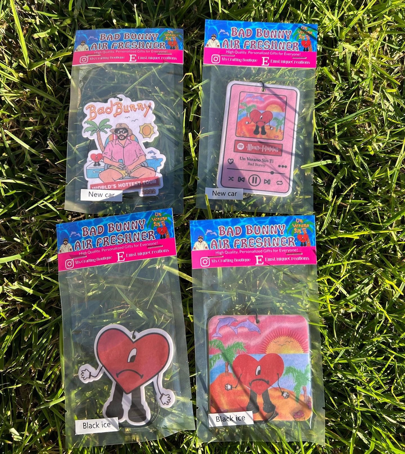 Bad Bunny Car Air Freshener Bad Bunny Air Freshener Un Etsy