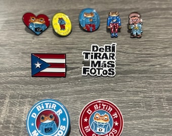 Bad bunny enamel pins un verano sin ti enamel pin bad bunny sunflower pin bad bunny corazón, bad bunny dtmf pins, concho Benito sapo pins