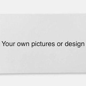 Extra large card playing mat, extra large  mouse pad,  extra large mat with your own picture 14x24