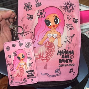 Karol G bag, Karol g mañana será más bonito bag, Karol g shoulder bag, Karol g small bag, Karol g badge holder keychain, Karol g card holder