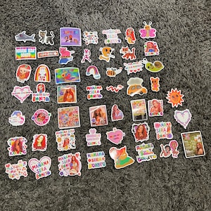 5/20/50 karol g manana sera bonito sticker pack, Karol g sticker pack with variety stickers, Karol g waterproof stickers FREE SHIPPING